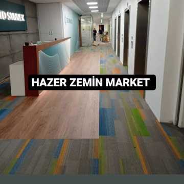 Hazer Zemin Market Pvc Zemin Kaplama Epoksi Zemin Kaplama 