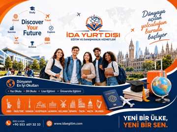 İDA YURT DIŞI EĞİTİM VE DANIŞMANLIK HİZMETLERİ