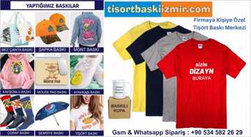 İzmir'de Tişört Dtf Baskı Atölyesi 
